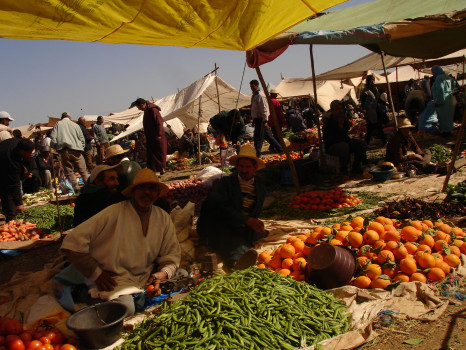 The Saturday Market, Marrakech, Morocco | February 2012